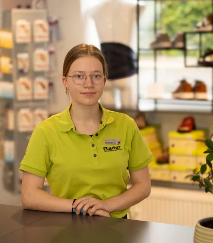 Martina Korb – Auszubildende zur Orthopädieschuhtechnikerin bei Bader Orthopädieschuhtechnik Hersbruck