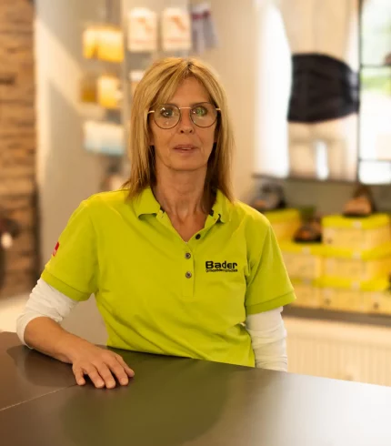 Andrea Weber – Mitarbeiterin im Verkauf bei Bader Orthopädieschuhtechnik Hersbruck